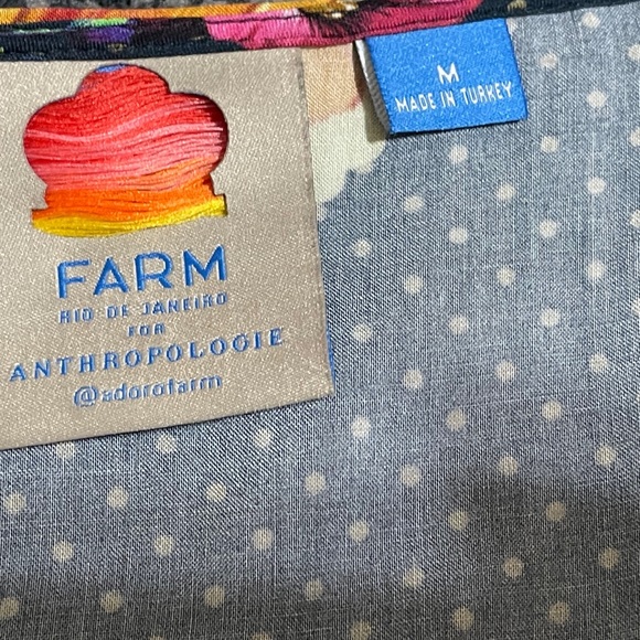 FARM Rio Majorca Maxi Wrap Dress RARE - Picture 6 of 8